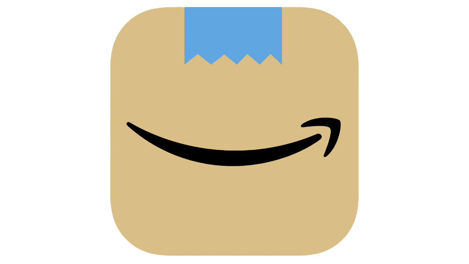 The Amazon shopping app